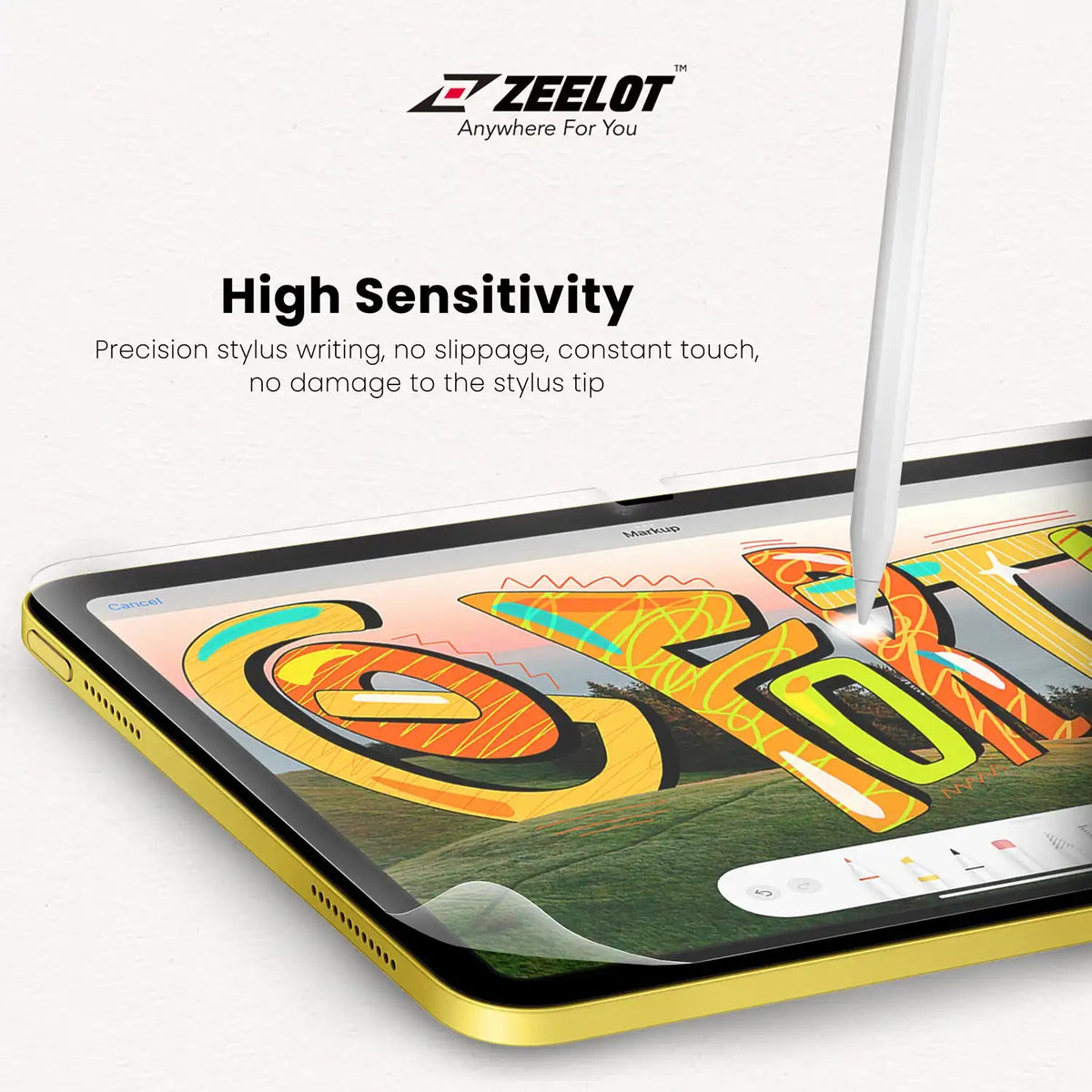 Paperlike Screen Protector for iPad Anywhere For You Zeelot®