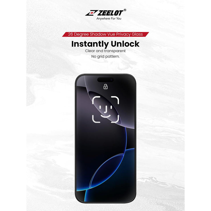ZEELOT SOLIDsleek V2 (2.5D+) for iPhone 17 Series (with EasyFit Installation Kit) - Anywhere For You | Zeelot®