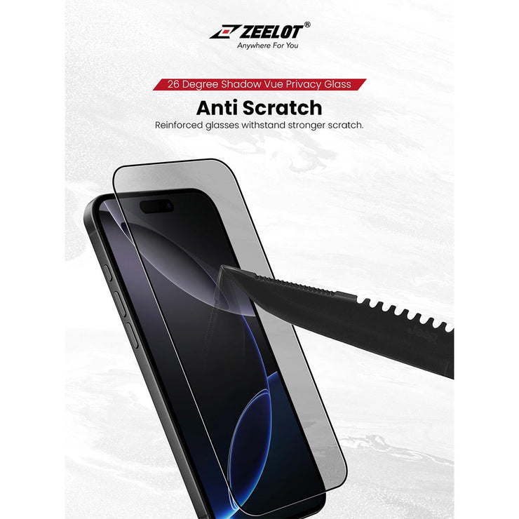 ZEELOT SOLIDsleek V2 (2.5D+) for iPhone 17 Series (with EasyFit Installation Kit) - Anywhere For You | Zeelot®