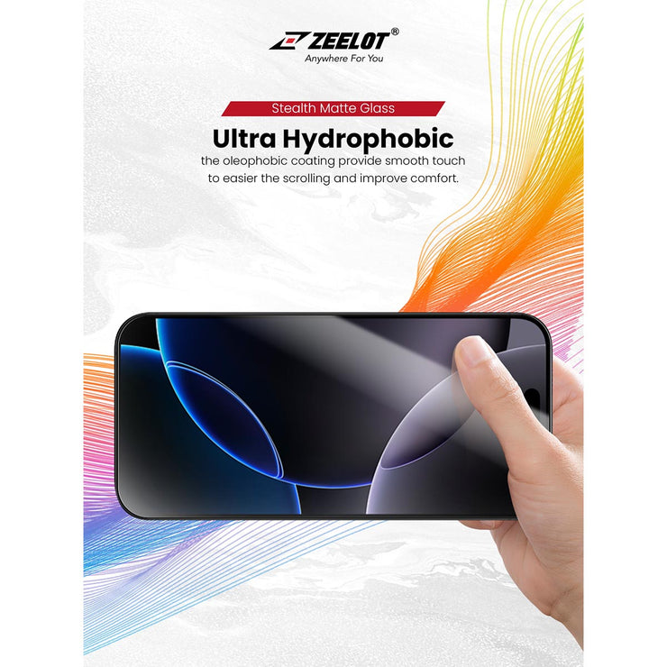 ZEELOT SOLIDsleek V2 (2.5D+) for iPhone 17 Series (with EasyFit Installation Kit) - Anywhere For You | Zeelot®