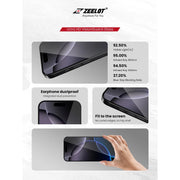 ZEELOT SOLIDsleek V2 (2.5D+) for iPhone 17 Series (with EasyFit Installation Kit) - Anywhere For You | Zeelot®