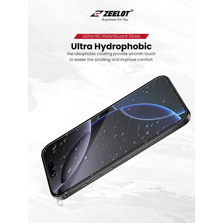 ZEELOT SOLIDsleek V2 (2.5D+) for iPhone 17 Series (with EasyFit Installation Kit) - Anywhere For You | Zeelot®