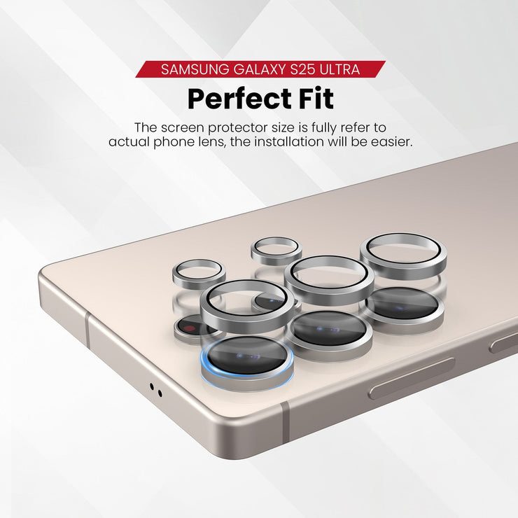 ZEELOT Pishield Series Titanium Alloy Lens Protector for SAMSUNG S25 Series - Anywhere For You | Zeelot®