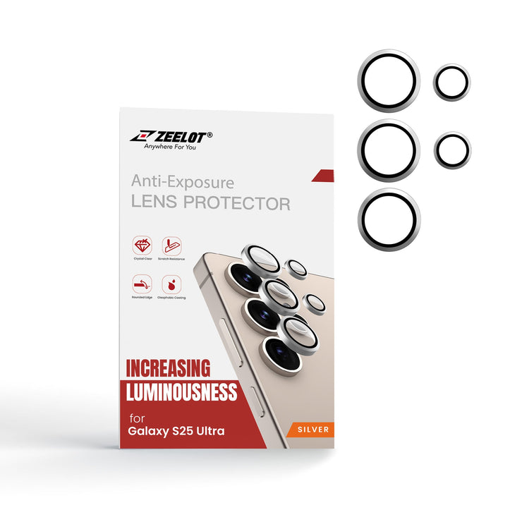 ZEELOT Pishield Series Titanium Alloy Lens Protector for SAMSUNG S25 Series - Anywhere For You | Zeelot®