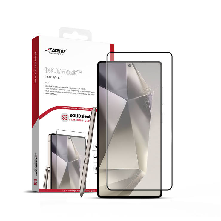 ZEELOT SOLIDsleek 2.5D Tempered Glass for Samsung Galaxy S25 Series - Anywhere For You | Zeelot®