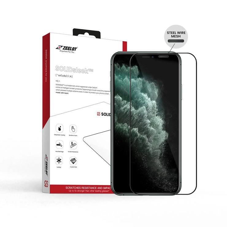 ZEELOT PureGlass 2.5D Steel Wire Tempered Glass Screen Protector for iPhone 11 Series - Anywhere For You | Zeelot®