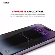 ZEELOT Pishield 3D Tempered Glass Screen Protector for iPhone 15 Pro 6.1"/ 15 Pro Max 6.7", Retina Clear - Anywhere For You | Zeelot®