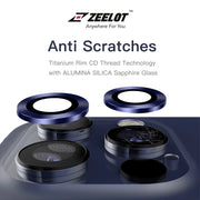 ZEELOT Titanium Steel Lens Protector for iPhone 11 Pro 5.8"/11 Pro Max 6.5" - Anywhere For You | Zeelot®