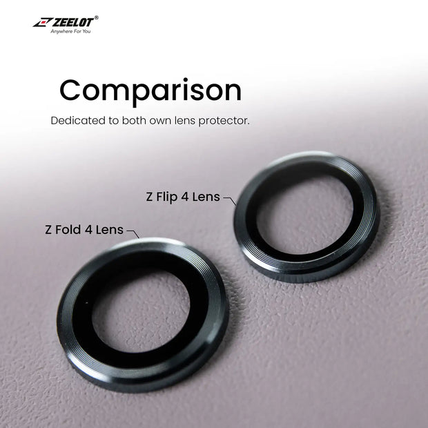 ZEELOT PIshield Titanium Alloy Lens Protector for Samsung Galaxy Z Fold 4 - Anywhere For You | Zeelot®