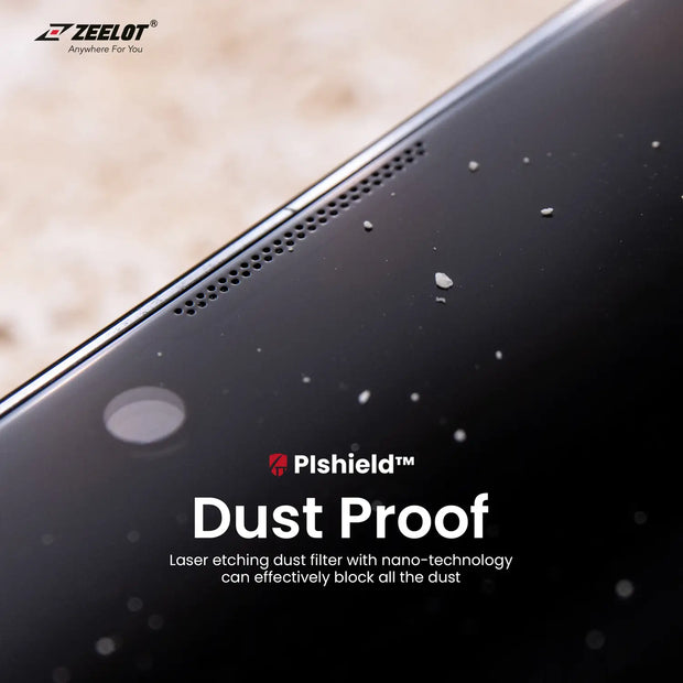 ZEELOT Pishield Nebula Series Tempered Glass Screen Protector with Anti Dust Filter for iPhone 13 Series - Anywhere For You | Zeelot®