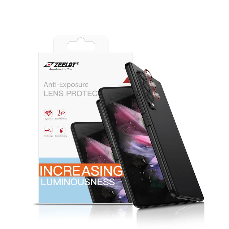 ZEELOT PIshield Titanium Alloy Lens Protector for Samsung Galaxy Z Fold 4 - Anywhere For You | Zeelot®