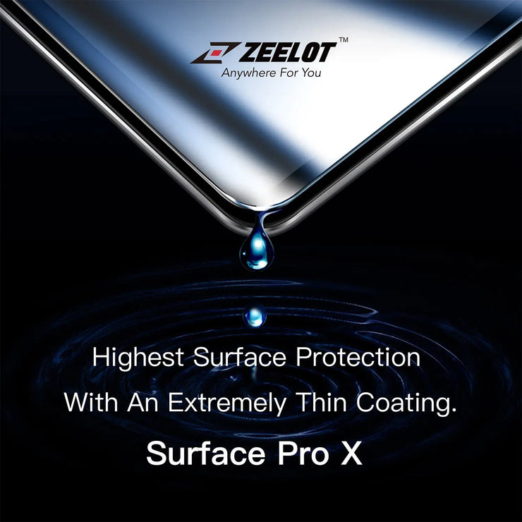 ZEELOT PureGlass 2.5D Tempered Glass Screen Protector for Microsoft Surface Pro 8/ Pro X - Anywhere For You | Zeelot®