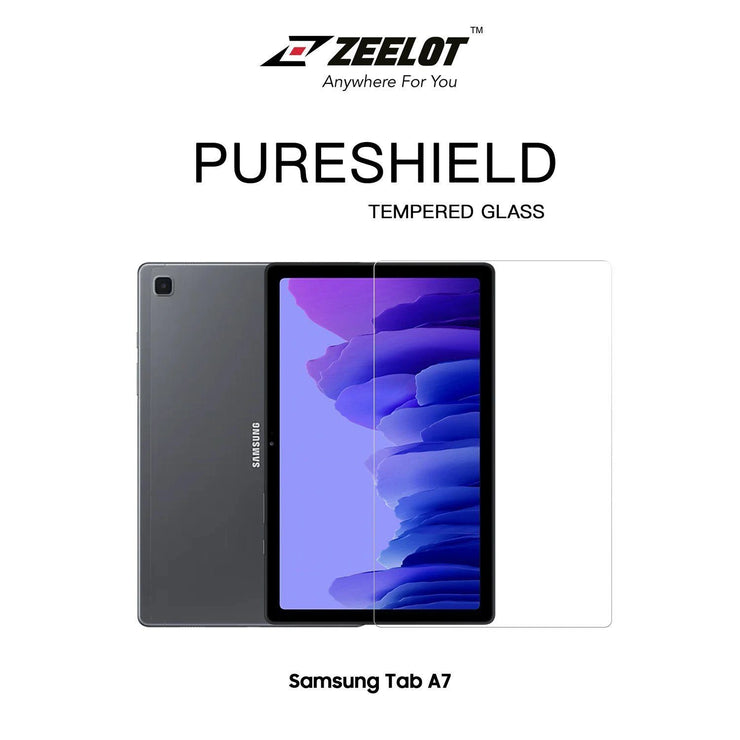 ZEELOT PureShield 2.5D Tempered Glass Screen Protector for Samsung Galaxy Tab A7 (2020) - Anywhere For You | Zeelot®