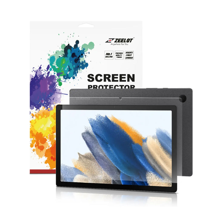 ZEELOT PureShield 2.5D Tempered Glass Screen Protector for Samsung Galaxy Tab A8 10.4 (2021) - Anywhere For You | Zeelot®