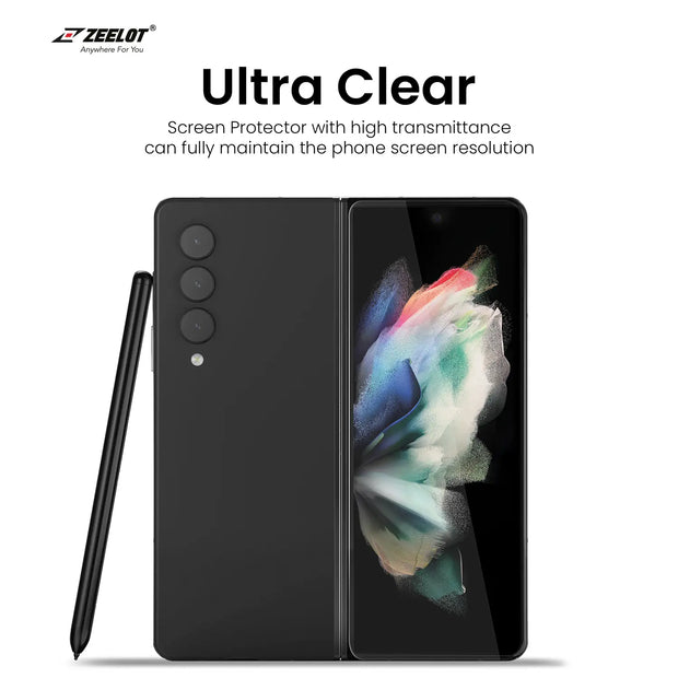 ZEELOT PureGlass 2.5D Tempered Glass Screen Protector for Samsung Z Fold 4 - Anywhere For You | Zeelot®