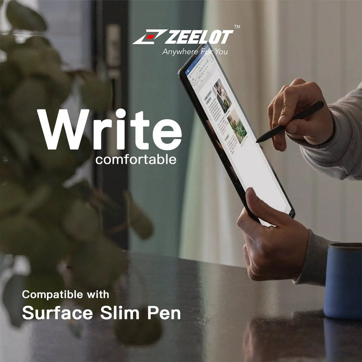 ZEELOT PureGlass 2.5D Tempered Glass Screen Protector for Microsoft Surface Pro 8/ Pro X - Anywhere For You | Zeelot®