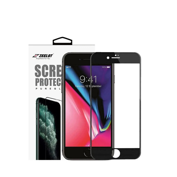 ZEELOT PureGlass 2.5D Tempered Glass Screen Protector for iPhone 8/7 Series - Anywhere For You | Zeelot®