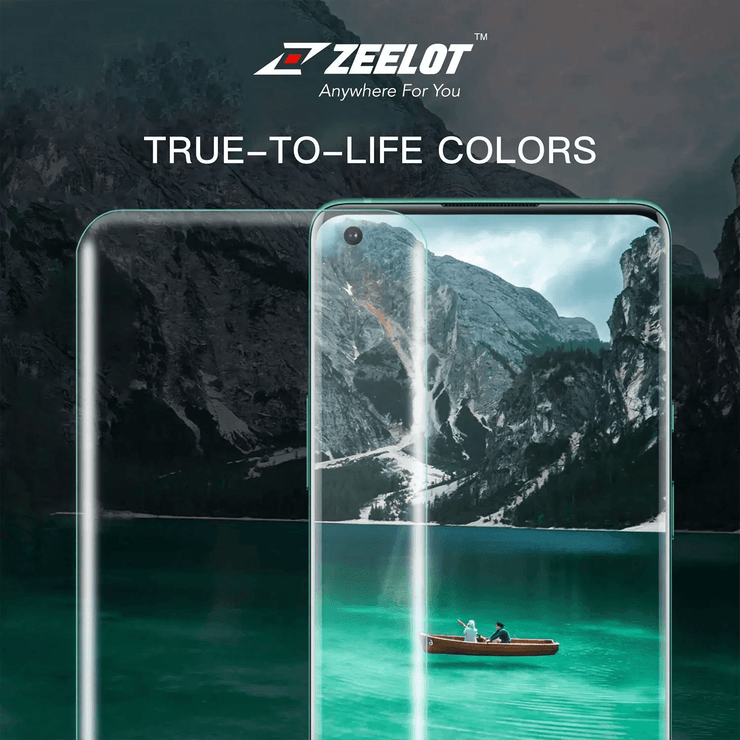 LOCA PureGlass | Tempered Glass Curved Screen Protector for OnePlus 8 Series - Anywhere For You | Zeelot®