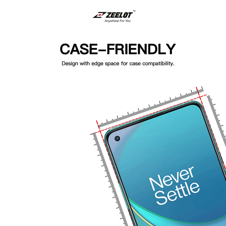 LOCA PureGlass | Tempered Glass Curved Screen Protector for OnePlus 8 Series - Anywhere For You | Zeelot®