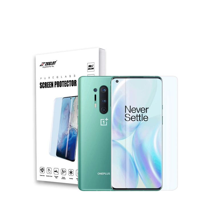 LOCA PureGlass | Tempered Glass Curved Screen Protector for OnePlus 8 Series - Anywhere For You | Zeelot®