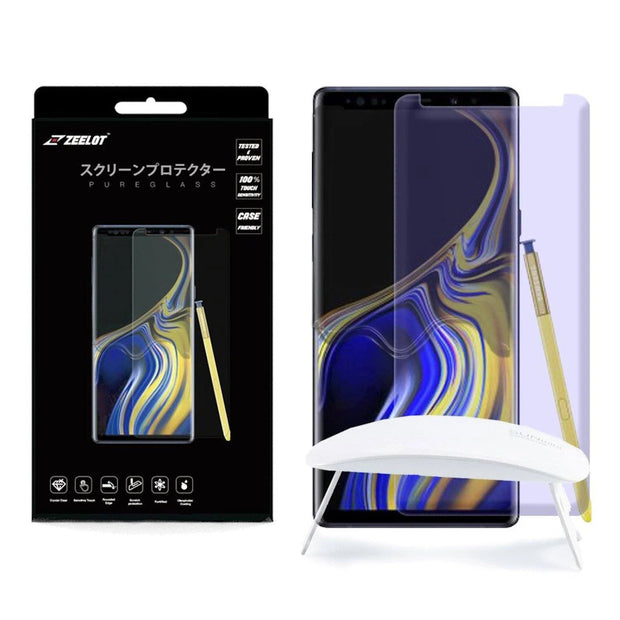 LOCA PureGlass | Tempered Glass Curved Screen Protector for Samsung Galaxy Note 9/8 - Anywhere For You | Zeelot®