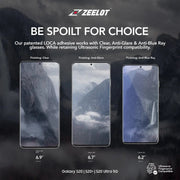 LOCA PureGlass | Tempered Glass Curved Screen Protector for Samsung Galaxy S20 Series - Anywhere For You | Zeelot®