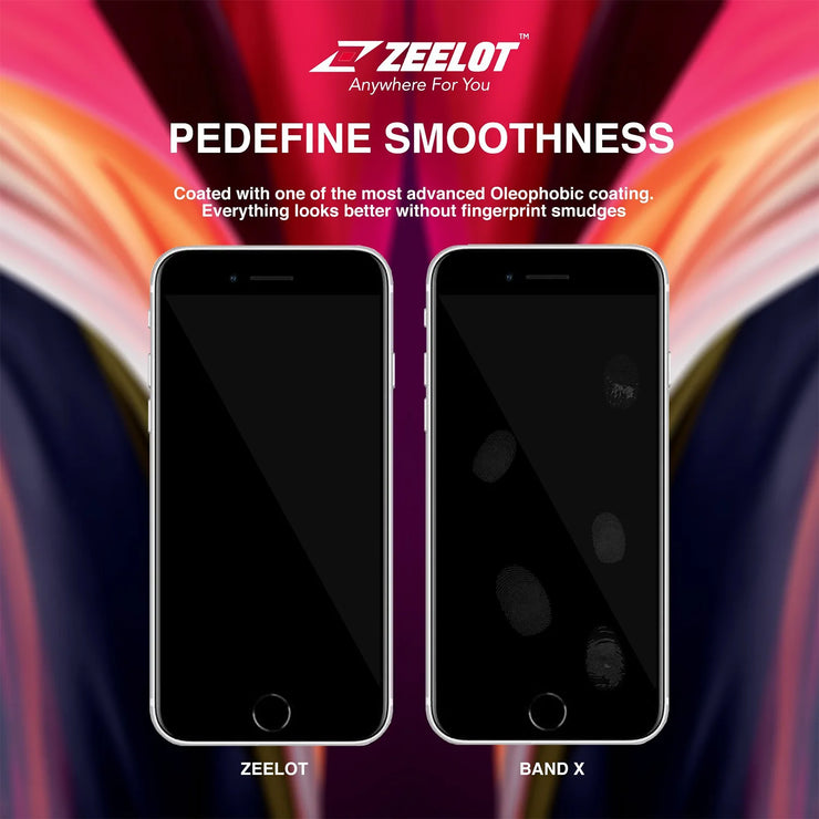 ZEELOT PureGlass 2.5D Tempered Glass Screen Protector for iPhone SE 2nd Generation - Anywhere For You | Zeelot®