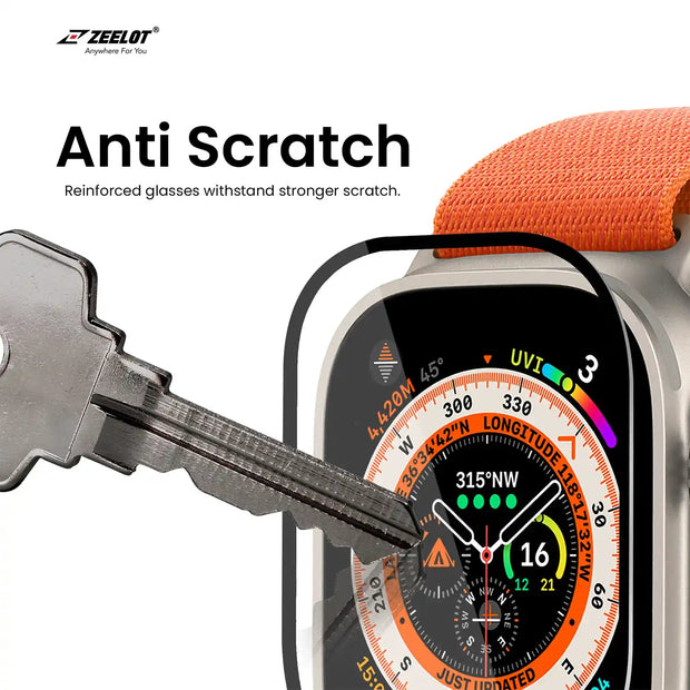 PIshield | Tempered Glass for Apple Watch Ultra | 49mm - Anywhere For You | Zeelot®