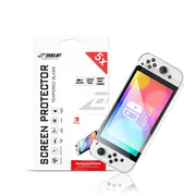 PureGlass | Tempered Glass Screen Protector for Nintendo Switch OLED, Clear - Anywhere For You | Zeelot®
