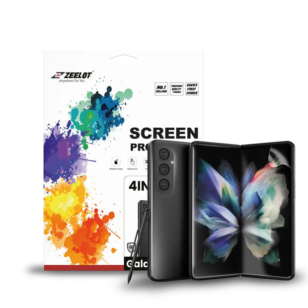 PureShield Nano Film Screen Protector for Samsung Galaxy Z Fold 4 (4-in-1) - Anywhere For You | Zeelot®