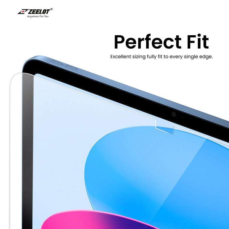 SOLIDSleek | Tempered Glass Screen Protector for iPad - Anywhere For You | Zeelot®
