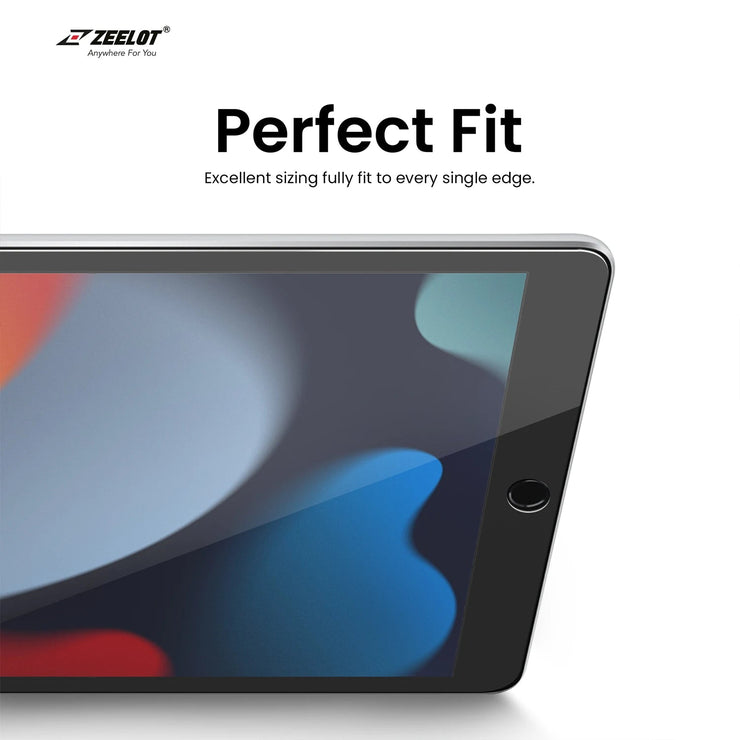 SOLIDSleek | Tempered Glass Screen Protector for iPad - Anywhere For You | Zeelot®