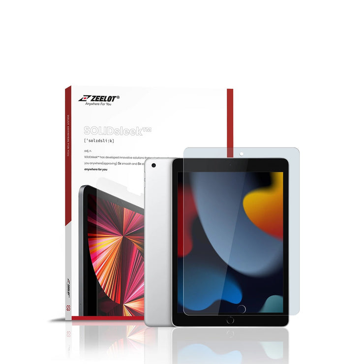 SOLIDSleek | Tempered Glass Screen Protector for iPad - Anywhere For You | Zeelot®