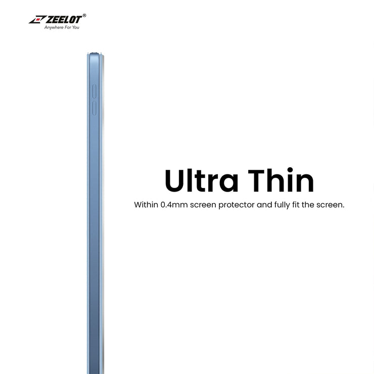 SOLIDSleek | Tempered Glass Screen Protector for iPad - Anywhere For You | Zeelot®