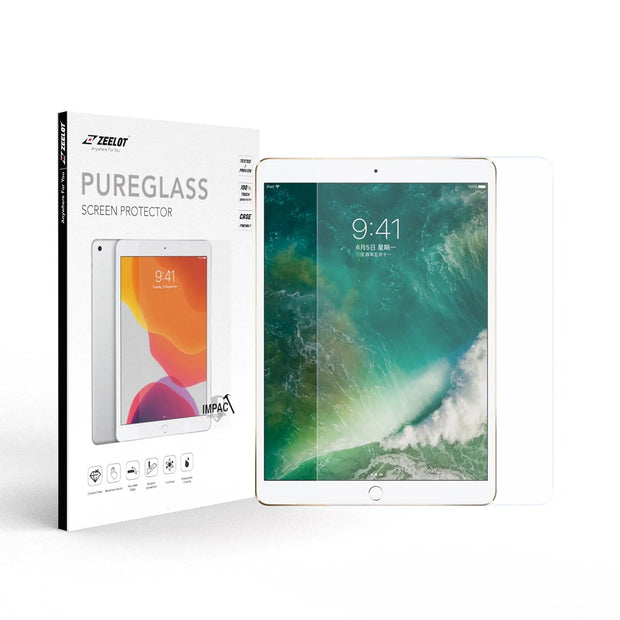SOLIDSleek | Tempered Glass Screen Protector for iPad Air - Anywhere For You | Zeelot®