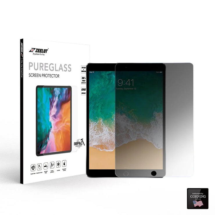 SOLIDSleek | Tempered Glass Screen Protector for iPad Air - Anywhere For You | Zeelot®