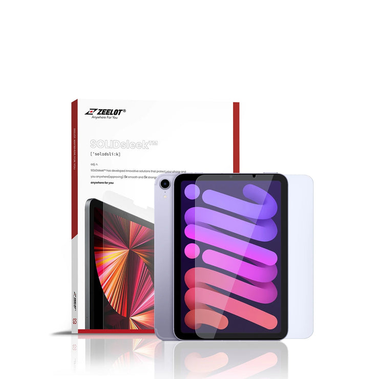 SOLIDSleek | Tempered Glass Screen Protector for iPad mini - Anywhere For You | Zeelot®