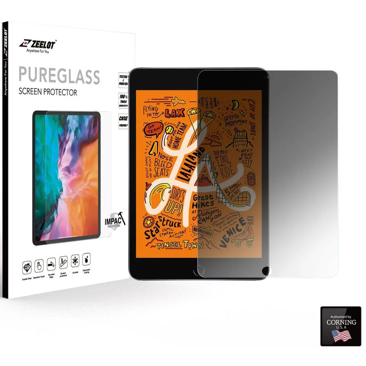 SOLIDSleek | Tempered Glass Screen Protector for iPad mini - Anywhere For You | Zeelot®