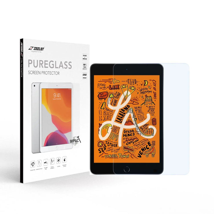 SOLIDSleek | Tempered Glass Screen Protector for iPad mini - Anywhere For You | Zeelot®
