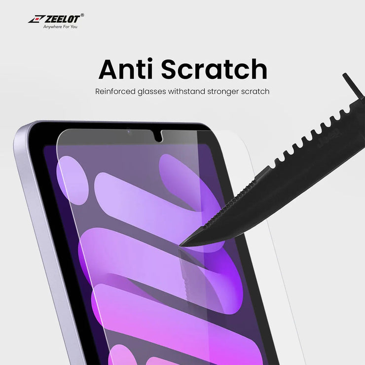 SOLIDSleek | Tempered Glass Screen Protector for iPad mini - Anywhere For You | Zeelot®