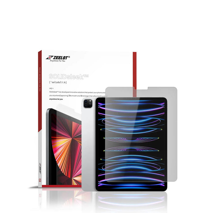 SOLIDSleek | Tempered Glass Screen Protector for iPad Pro - Anywhere For You | Zeelot®