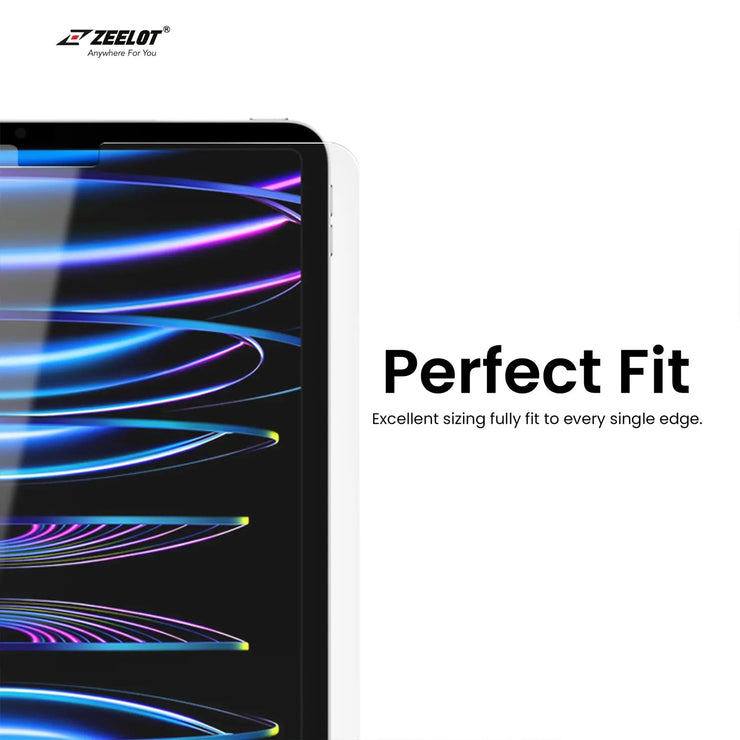 SOLIDSleek | Tempered Glass Screen Protector for iPad Pro - Anywhere For You | Zeelot®