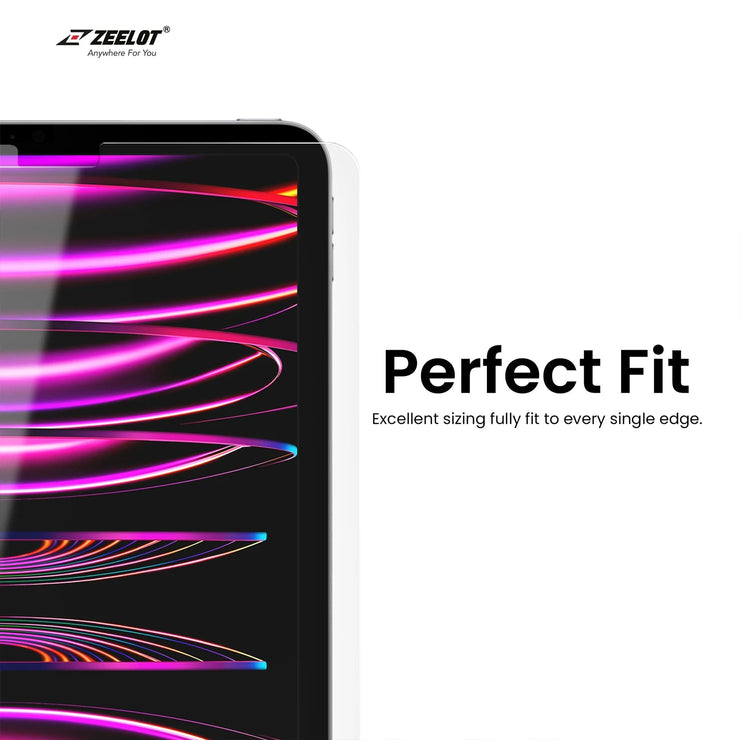 SOLIDSleek | Tempered Glass Screen Protector for iPad Pro - Anywhere For You | Zeelot®