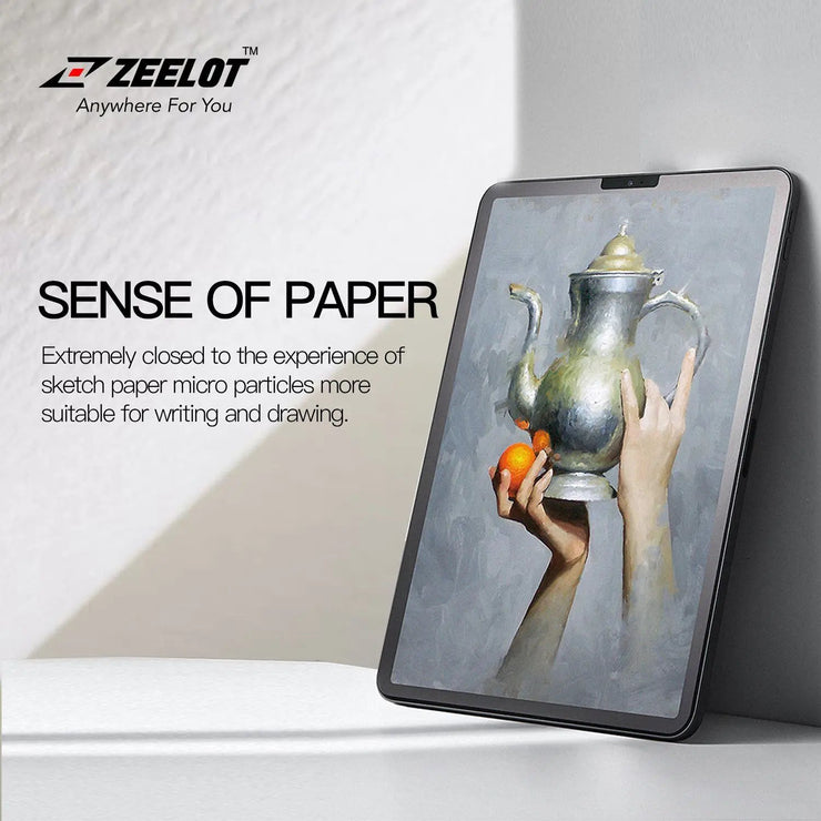 SOLIDSleek | Tempered Glass Screen Protector for iPad Pro - Anywhere For You | Zeelot®