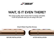 ZEELOT Camera Lens Tempered Glass and Back Film Protector for iPhone 11 6.1"/ iPhone 11 Pro 5.8" - Anywhere For You | Zeelot®