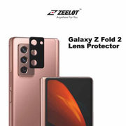 ZEELOT Integrated Camera Lens Protector for Samsung Galaxy Z Fold 2, Black - Anywhere For You | Zeelot®