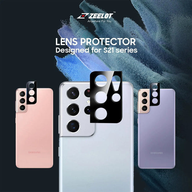 ZEELOT Integrated Camera Lens Protector for Samsung Galaxy S21 Series - Anywhere For You | Zeelot®